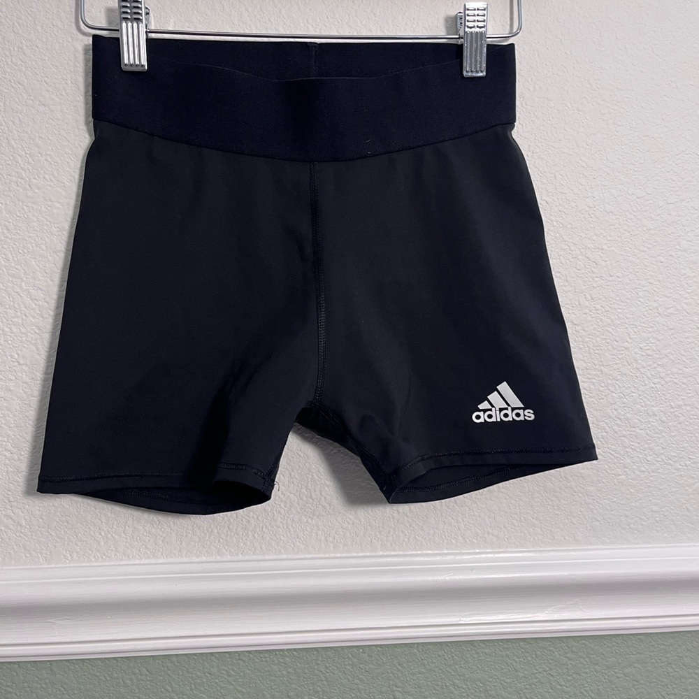 Adidas Black Compression Athletic Shorts